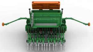 Amazone Cataya including rotary cultivator