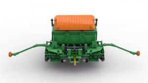 Amazone Cataya including rotary cultivator