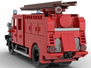 Klassischer Feuerwehr Einsatzwagen