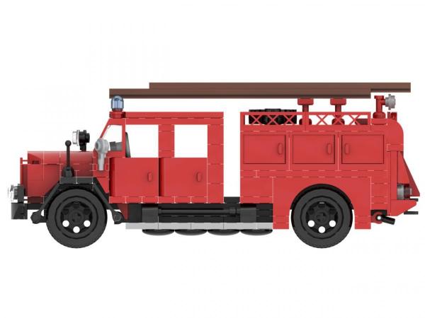 Klassischer Feuerwehr Einsatzwagen