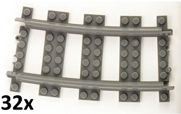 Track curved R72 16cm Track set, 32 pcs