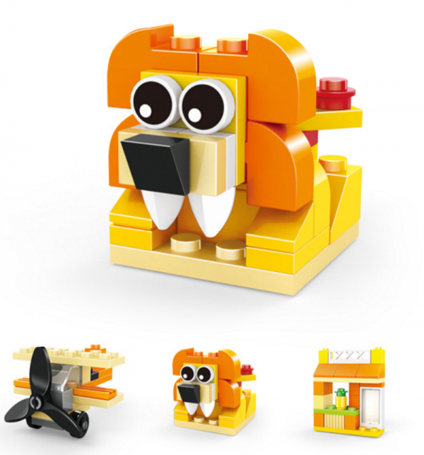 Mainly yellow basic building blocks