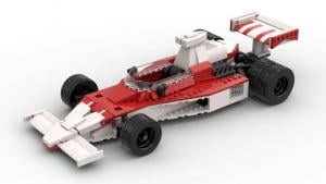 1974er Formel Wagen weiß/rot