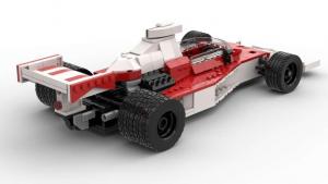 1974er Formel Wagen weiß/rot