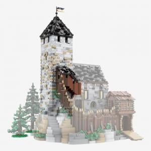 Castle keep extension for Blaustein Castle
