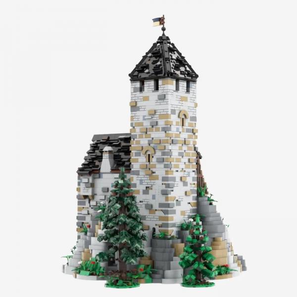 Bergfried Erweiterung für Burg Blaustein