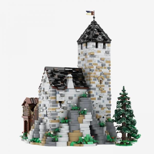 Bergfried Erweiterung für Burg Blaustein