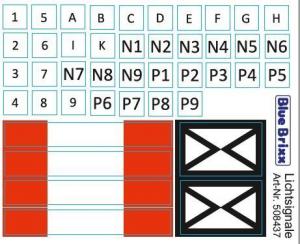 Railway light signals