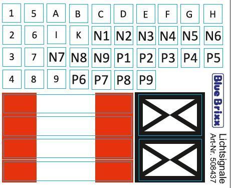 Railway light signals