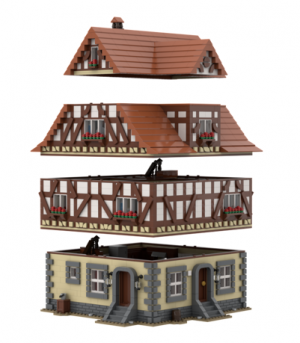 timbered House