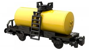 tank car black yellow