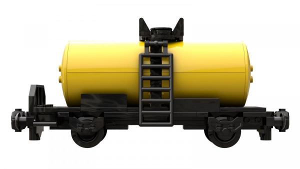 tank car black yellow
