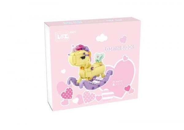 Unicorn Rocking Horse (mini blocks)