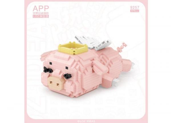 Angel pig (diamond blocks)