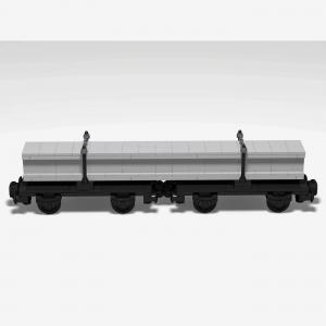 Long transport wagon