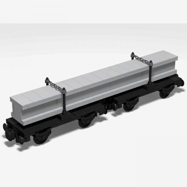 Long transport wagon