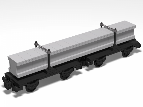 Long transport wagon