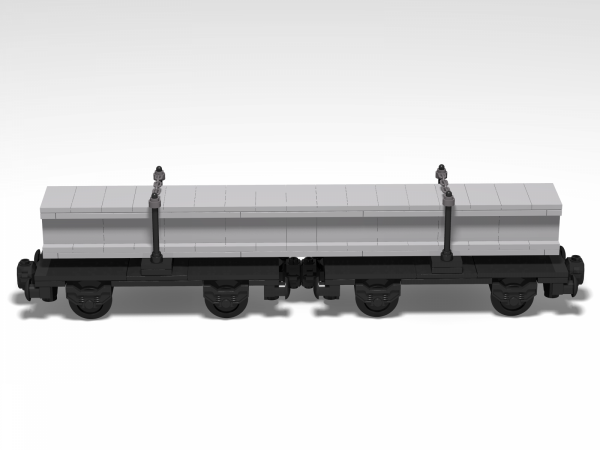 Long transport wagon