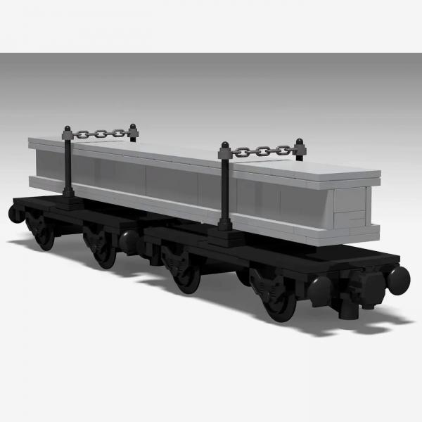 Long transport wagon