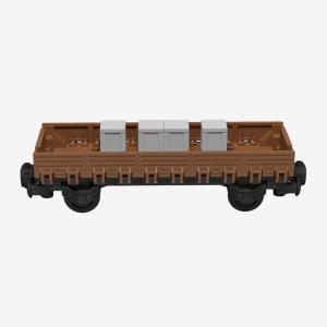 Low side wagon with 2 axles