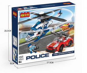 High Speed Pursuit with helicopter