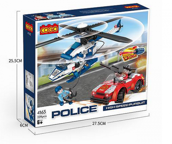 High Speed Pursuit with helicopter