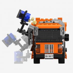 Müllfahrzeug orange