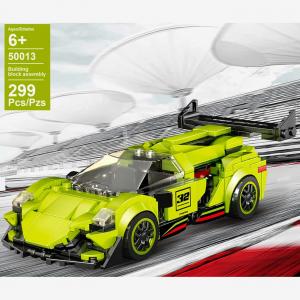 Super sports car lime