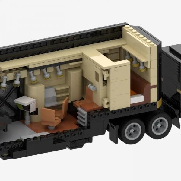 Amerikanischer Truck + Black Herocar
