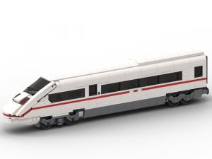 Express Train white red