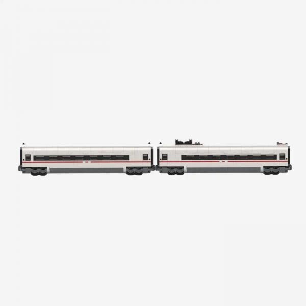 Express Train white red