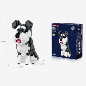 Schnauzer (diamond blocks)