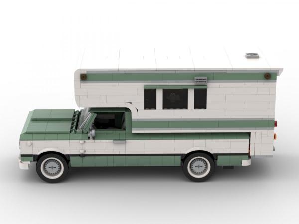 Klassischer Pick-Up Camper