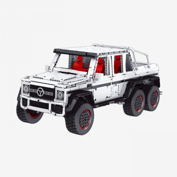 Geländewagen in weiß