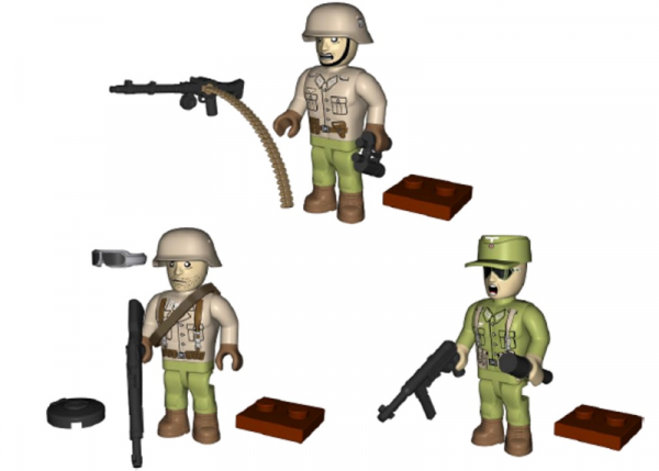 Wehrmacht Afrika Korps Truppen (DAK Soldaten)