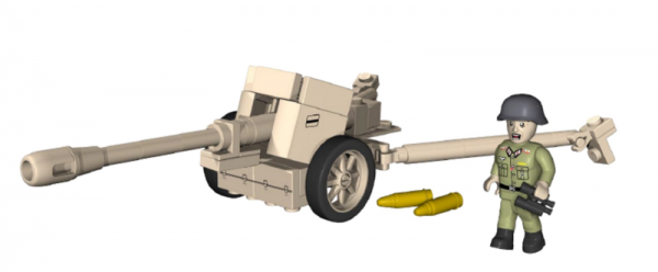 DAK 75mm anti-tank gun 40