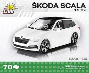 Skoda Scala 1.0 TSI white