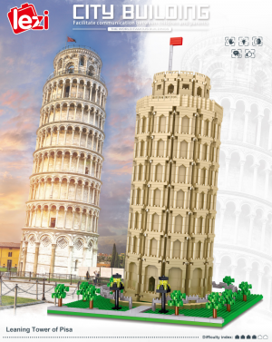 Leaning Tower of Pisa (diamond blocks)