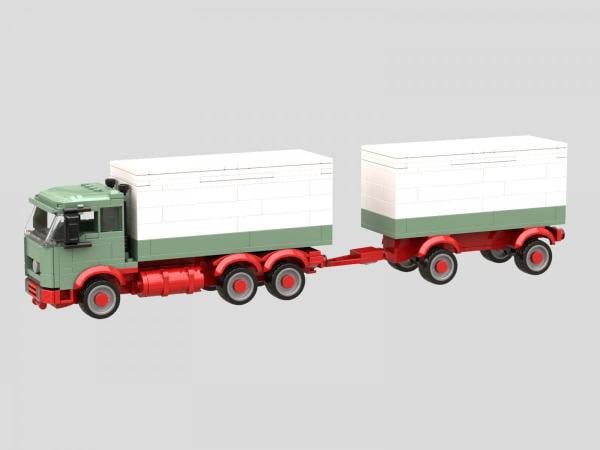 Logistics Truck with Trailer