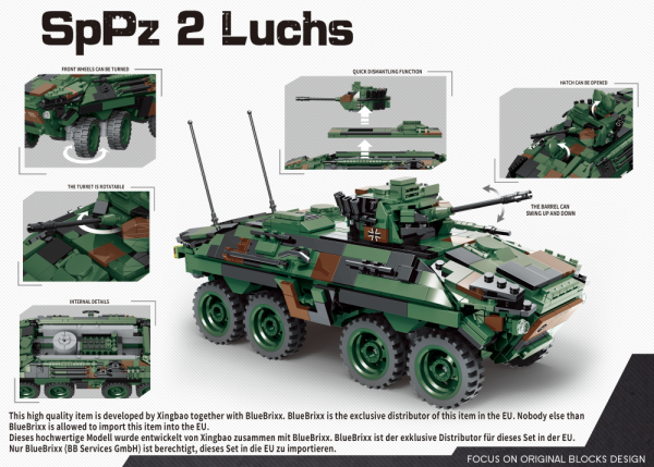 Spähpanzer 2 Luchs, Bundeswehr