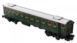 Passager car dark green