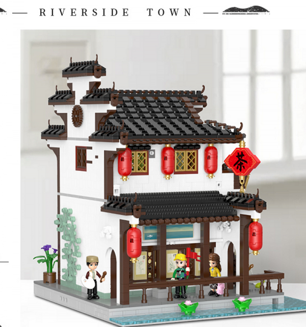 Riverside Town: Jiangnan Teahouse