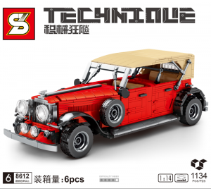 Oldtimer in red