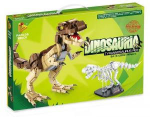 Tyrannosaurus rex and fossil