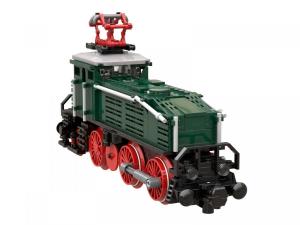 Locomotive BR 160 in dark green