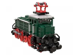 Locomotive BR 160 in dark green