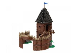 Watchtower with palisade 