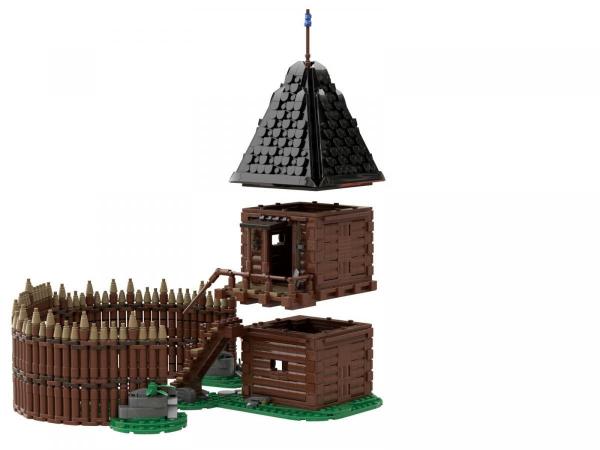 Watchtower with palisade 