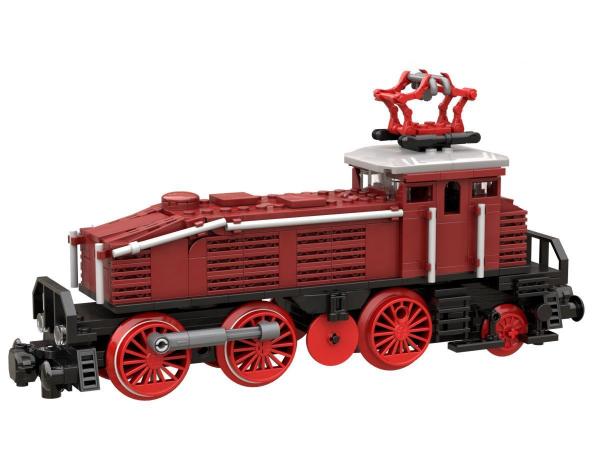 Locomotive BR 160 in dark red