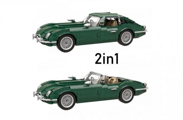 Classic 2in1 Sports Car dark green